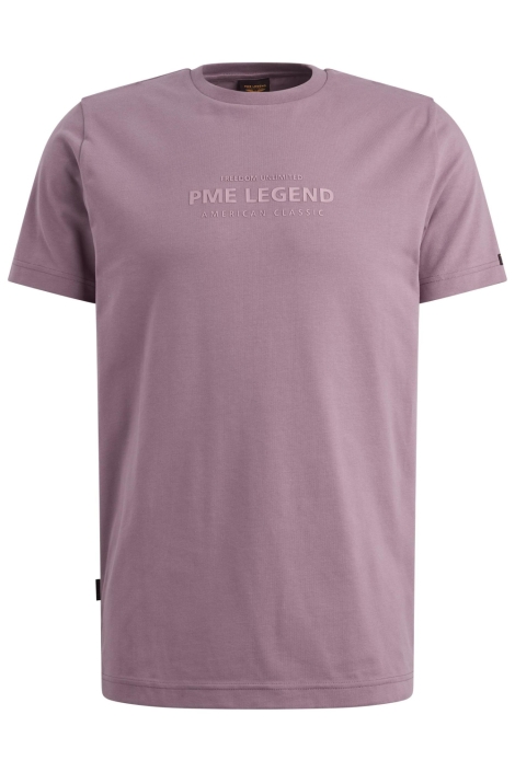 PME legend paarse heren t-shirt | Vooraanzicht