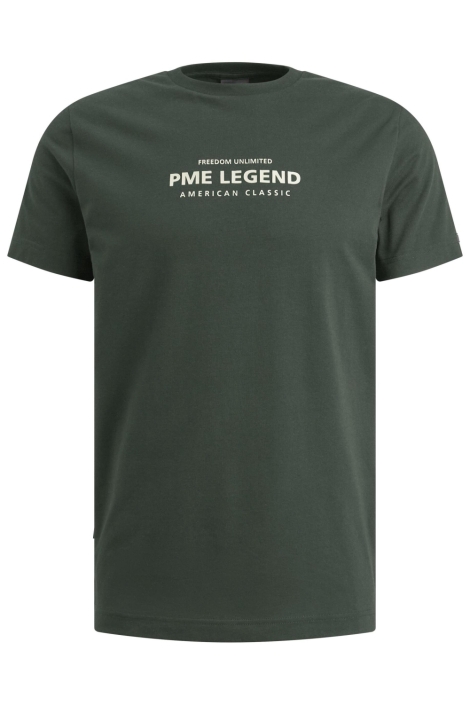PME legend groene heren t-shirt | Vooraanzicht