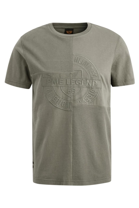 PME legend groene heren t-shirt | Vooraanzicht