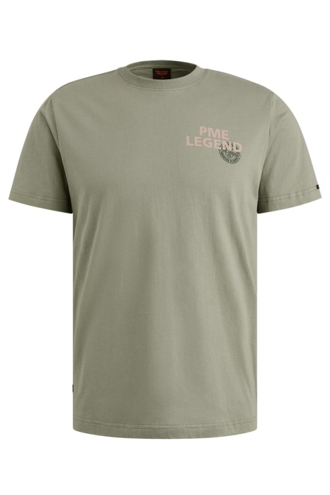 PME legend groene heren t-shirt | Vooraanzicht