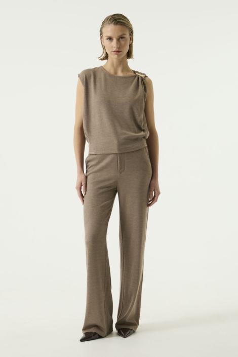 Garcia bruine dames top | Model