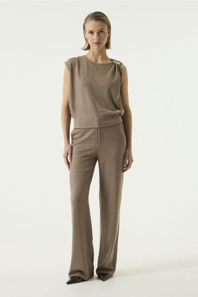 Garcia bruine dames top | Model