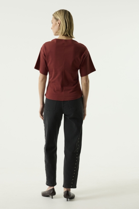Garcia rode dames t-shirt | Model