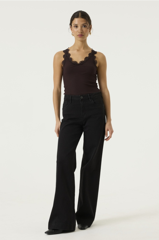 Garcia bruine dames top | Model