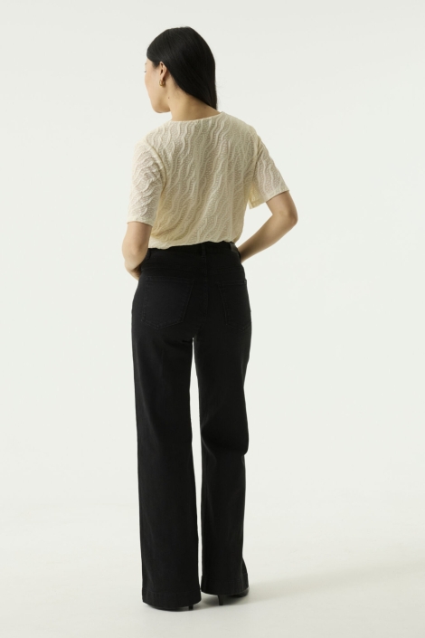 Garcia beige dames t-shirt | Model