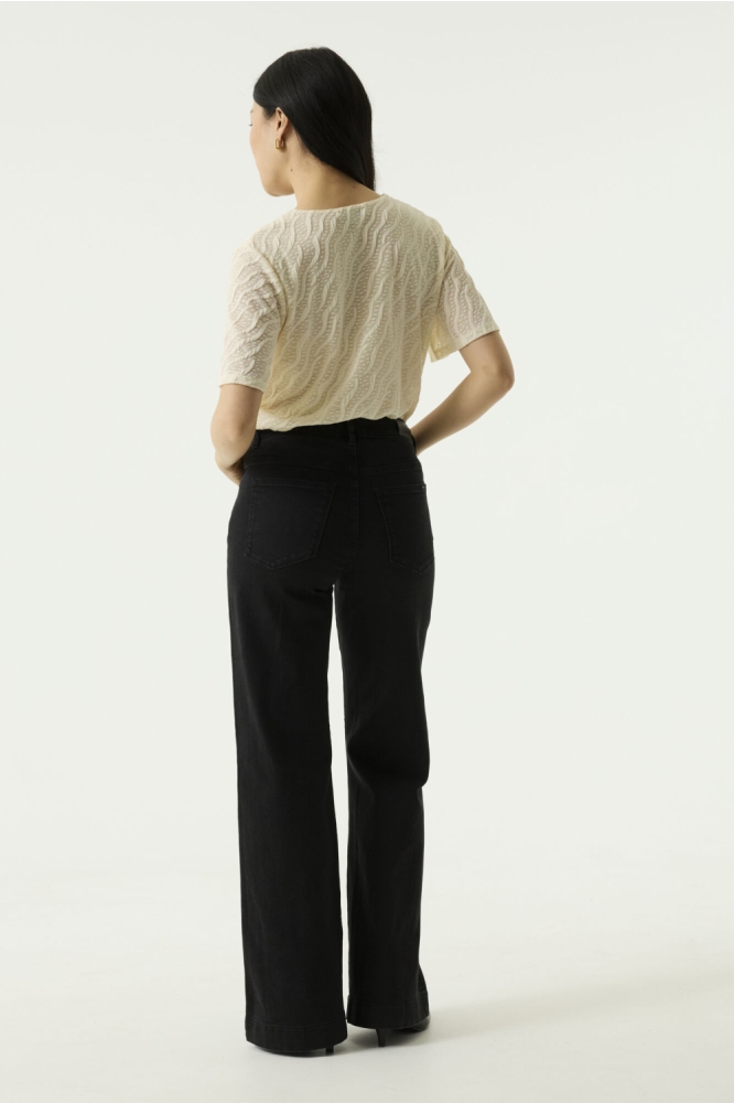 Garcia beige dames t-shirt | Model