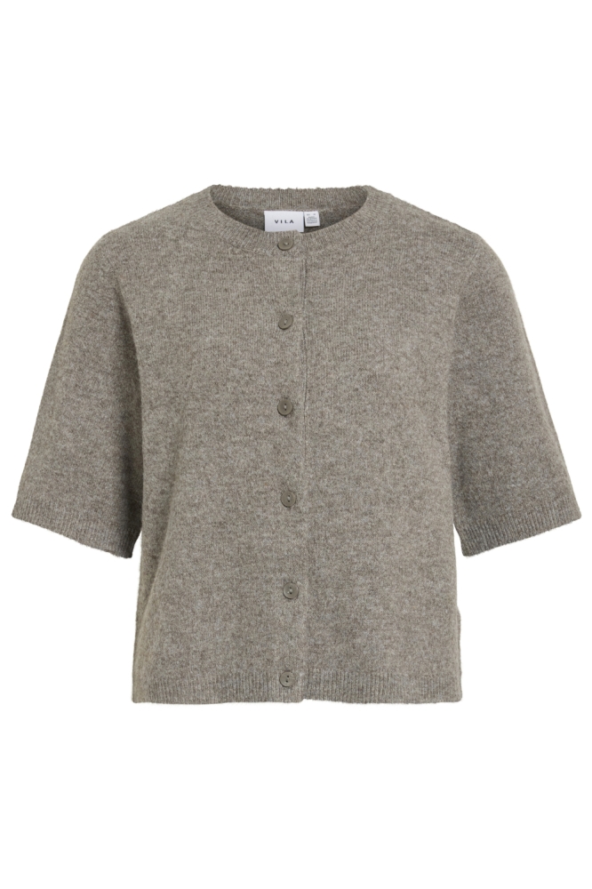 Vila camel dames vest | Vooraanzicht