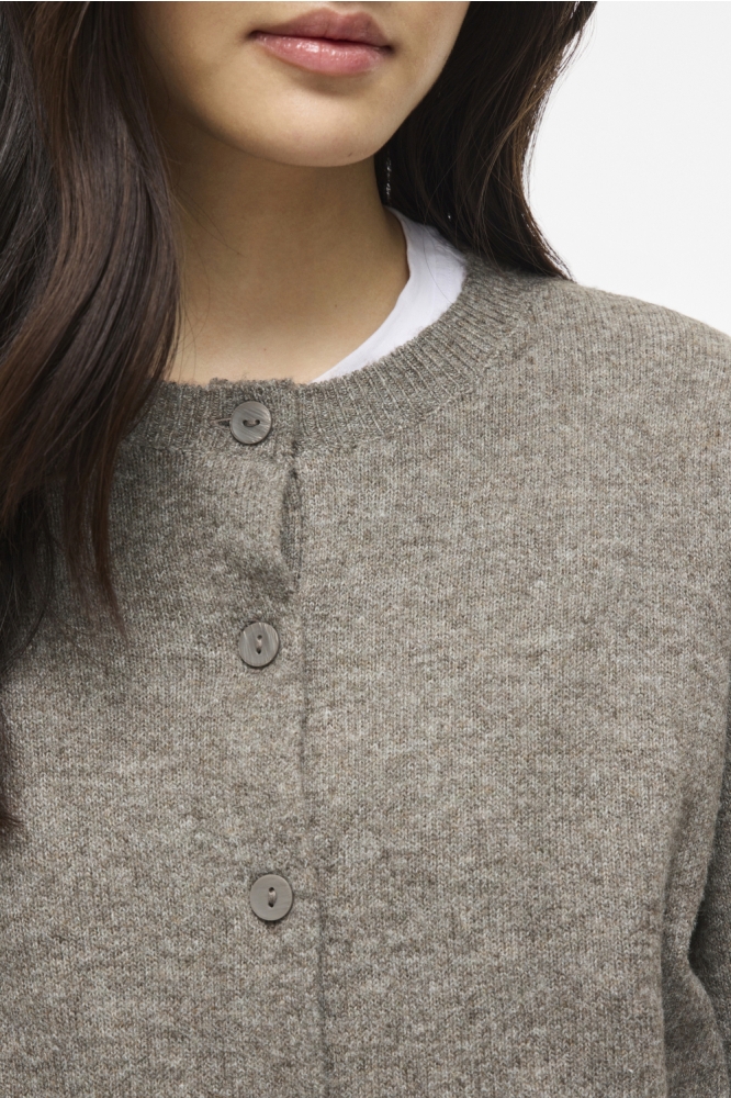 Vila camel dames vest | Kleurstaal