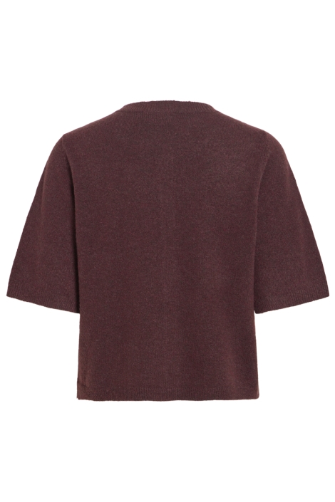 Vila bordeaux dames vest | Achteraanzicht