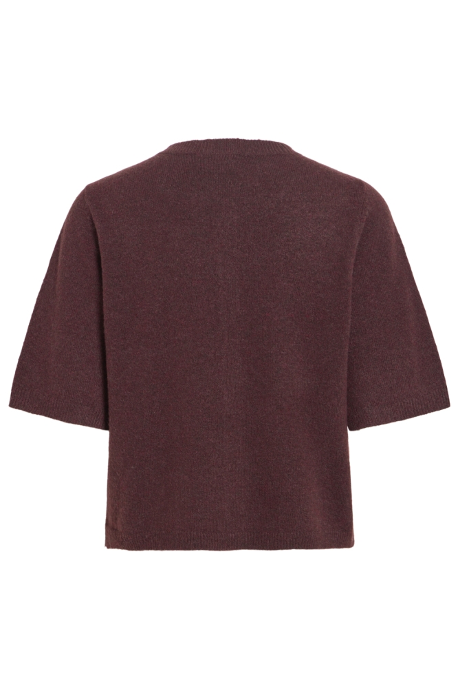 Vila bordeaux dames vest | Achteraanzicht