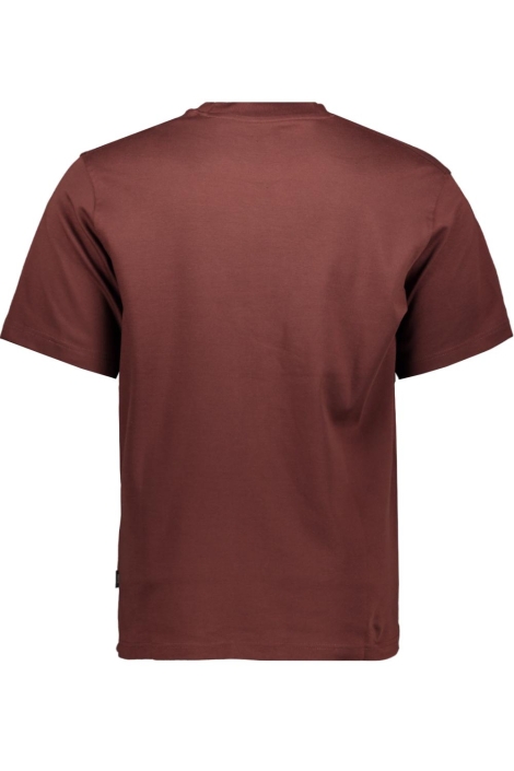 Jack & Jones bordeaux heren t-shirt | Achteraanzicht