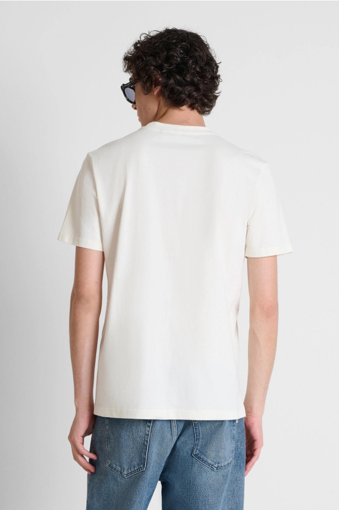 Antony Morato witte heren t-shirt | Model achteraanzicht