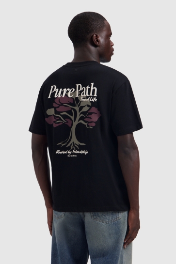 Pure Path T-shirt TREE OF LIFE T SHIRT 26030110 02 BLACK
