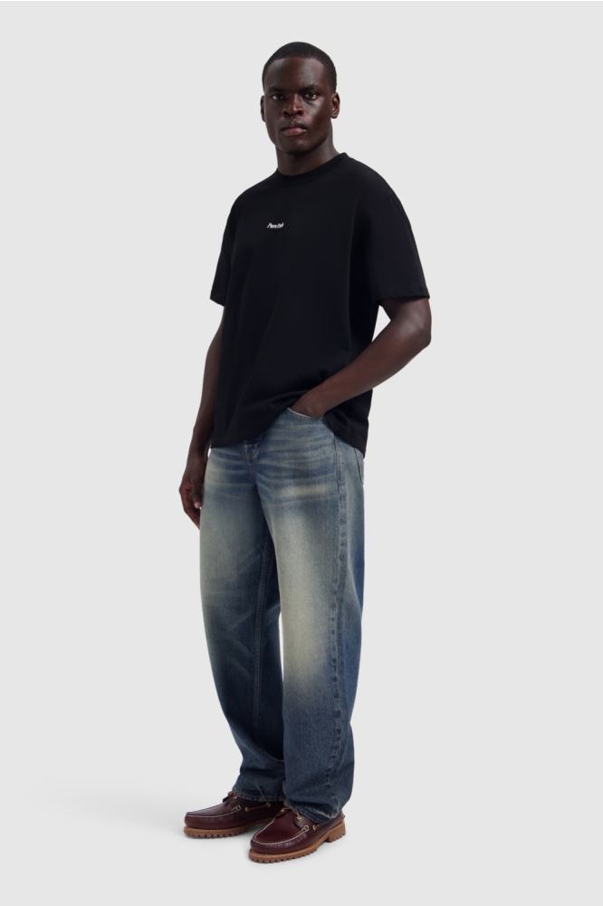 Pure Path zwarte heren t-shirt | Model