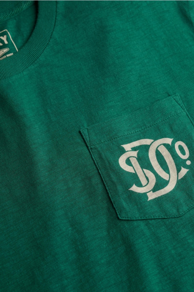 Superdry groene heren t-shirt | Unique Selling Point