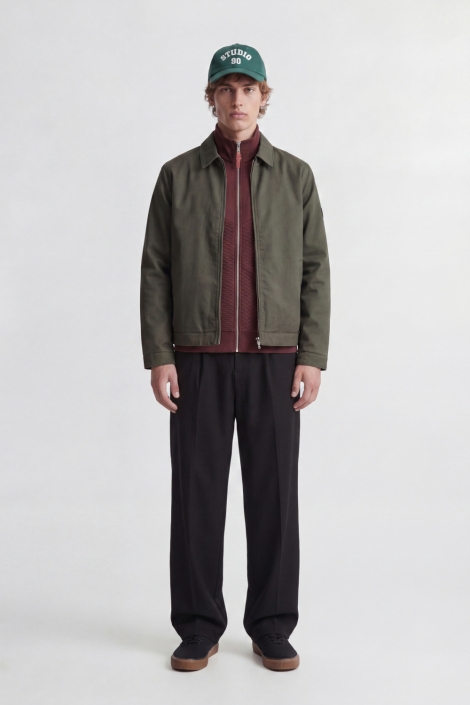 Jack & Jones bruine heren vest | Sfeerbeeld, In situatie