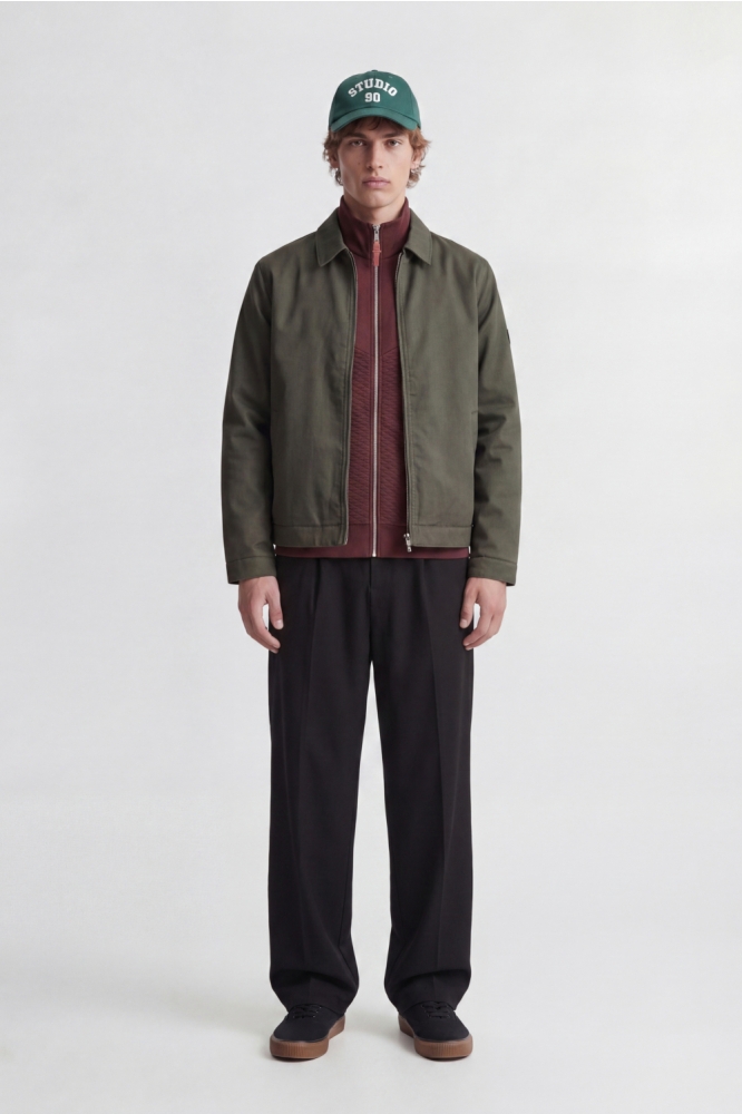 Jack & Jones bruine heren vest | Sfeerbeeld, In situatie