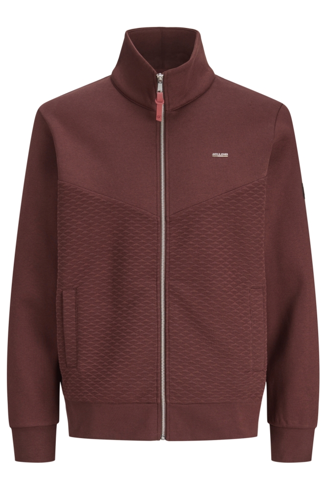 Jack & Jones bruine heren vest | Vooraanzicht