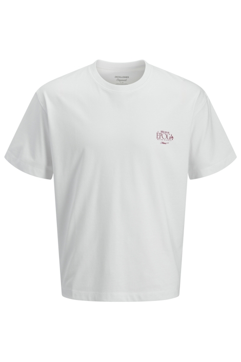 Jack & Jones witte heren t-shirt | Vooraanzicht
