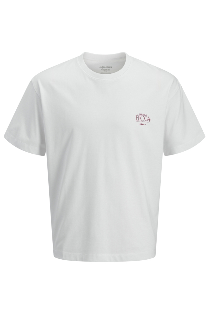 Jack & Jones witte heren t-shirt | Vooraanzicht