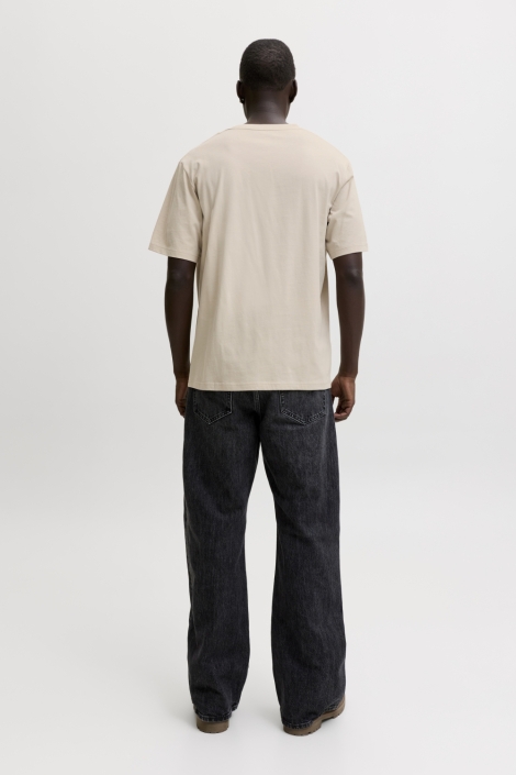 Jack & Jones beige heren t-shirt | Model