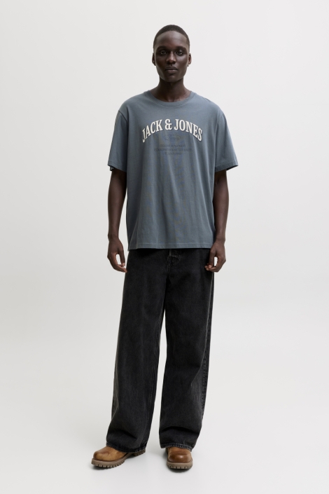 Jack & Jones blauwe heren t-shirt | Model