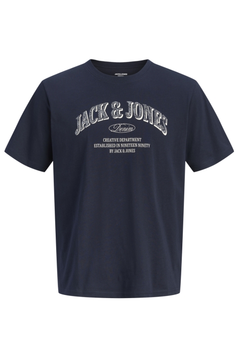 Jack & Jones blauwe heren t-shirt | Vooraanzicht