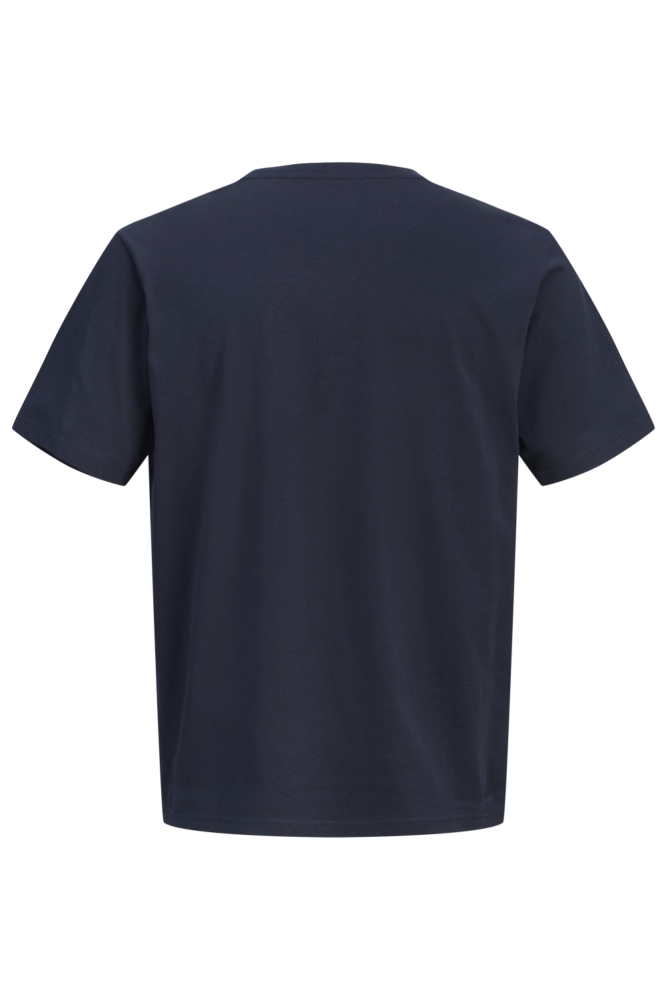 Jack & Jones blauwe heren t-shirt | Achteraanzicht