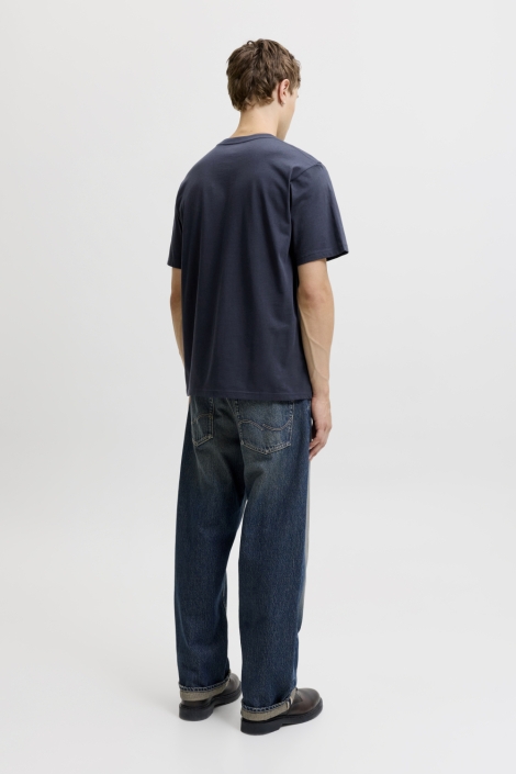 Jack & Jones blauwe heren t-shirt | Model