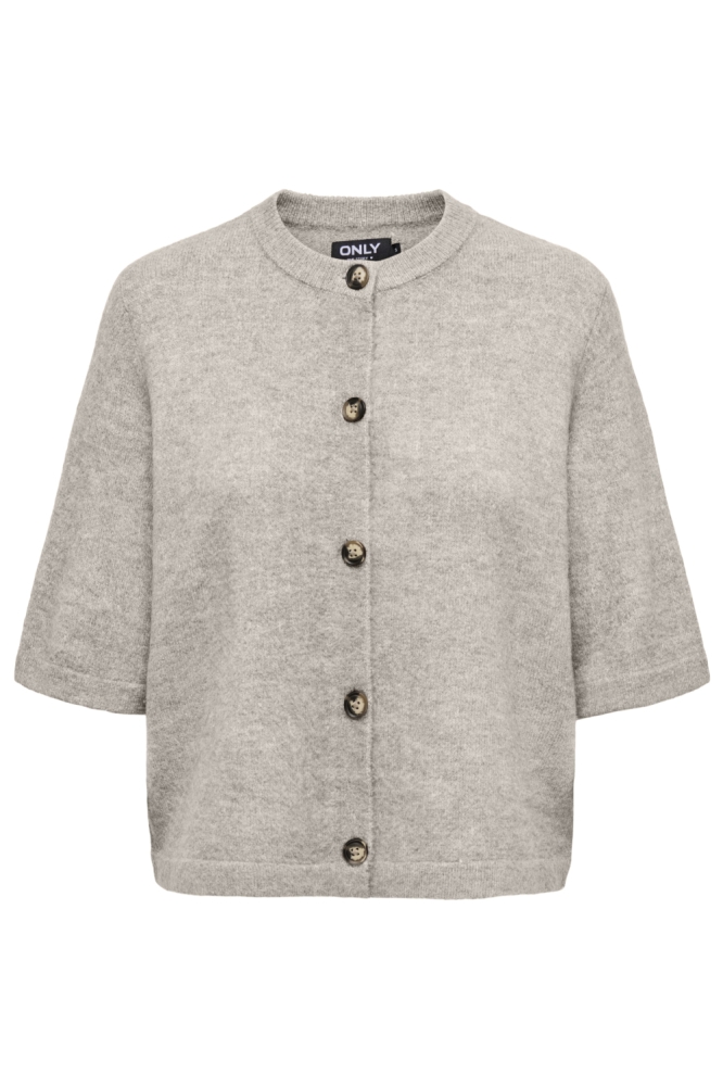 Only beige dames vest | Vooraanzicht