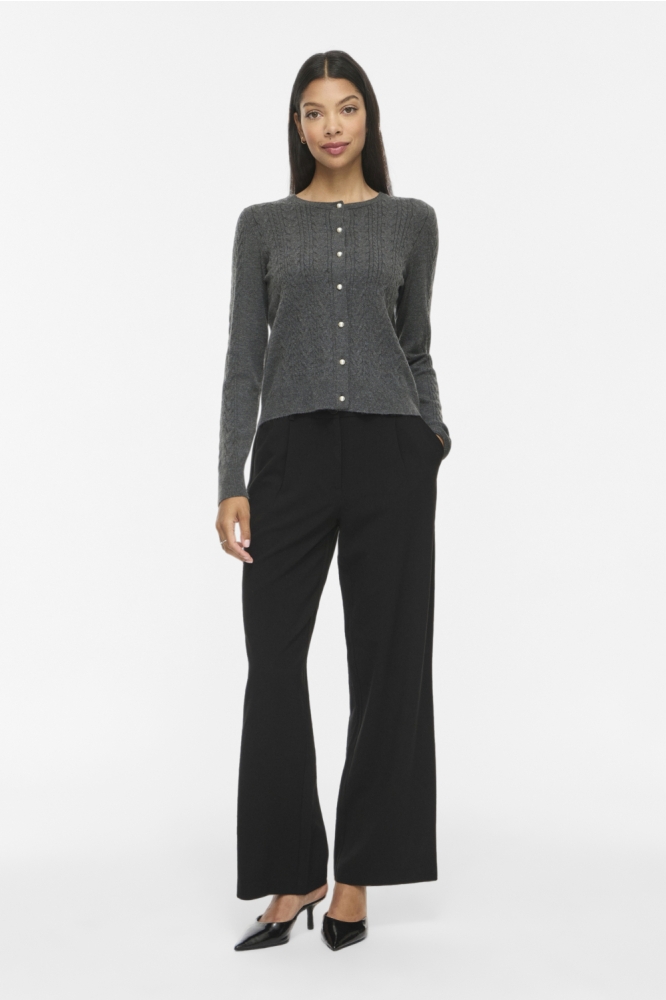 Vila grijze dames vest | Model