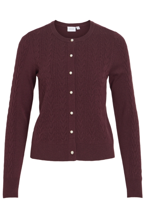 Vila bordeaux dames vest | Vooraanzicht