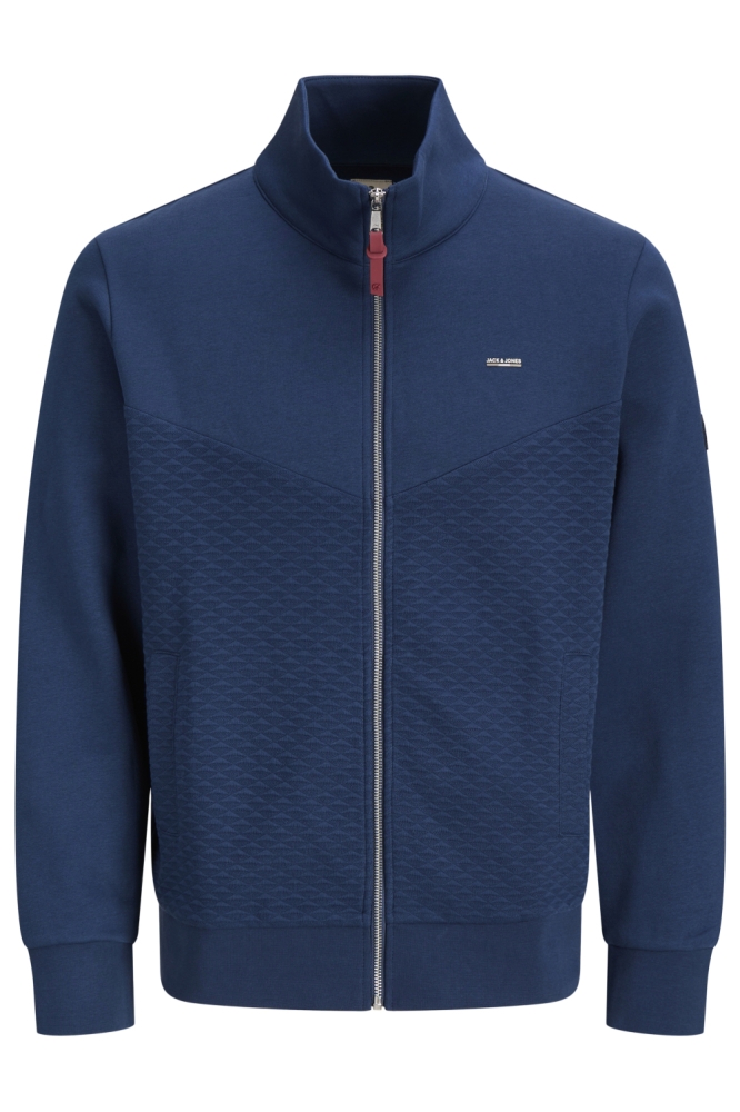 Jack & Jones blauwe heren vest | Vooraanzicht