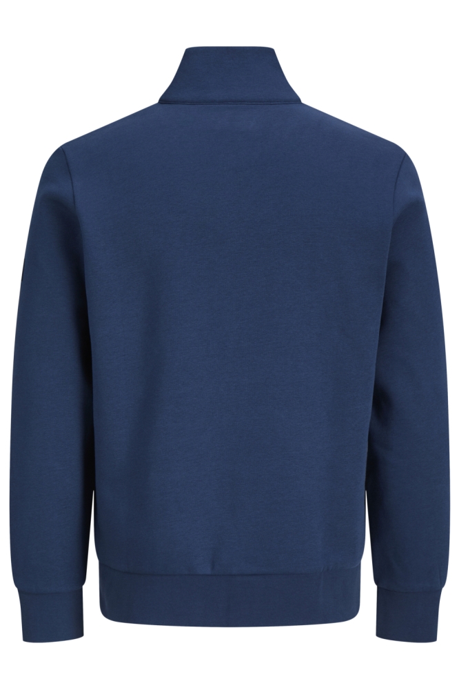 Jack & Jones blauwe heren vest | Achteraanzicht