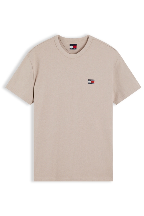 Tommy Jeans grijze heren t-shirt | Vooraanzicht