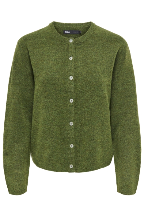 Only groene dames vest | Vooraanzicht