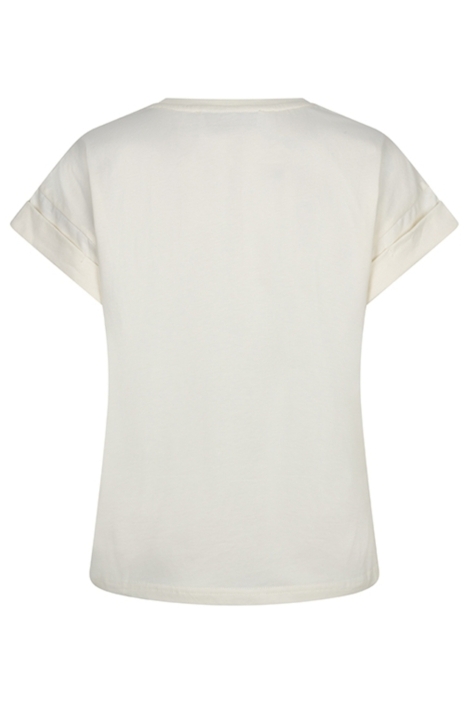 Lofty Manner witte dames t-shirt | Achteraanzicht