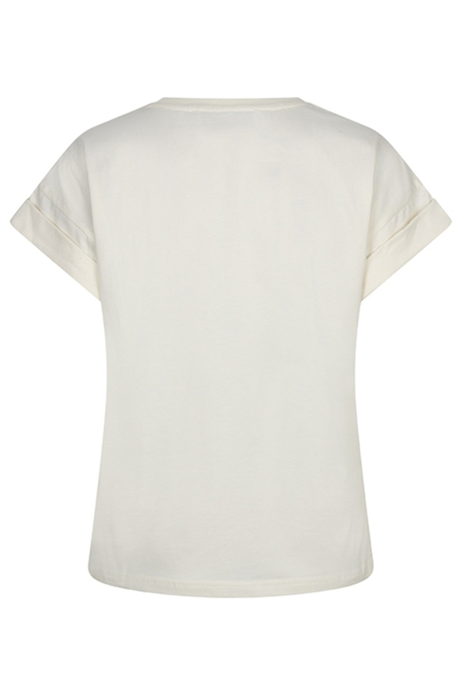 Lofty Manner witte dames t-shirt | Achteraanzicht