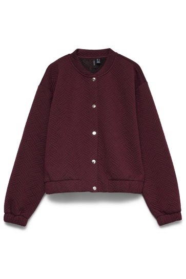 Vero Moda vmjada ls bomber top jrs Bordeaux