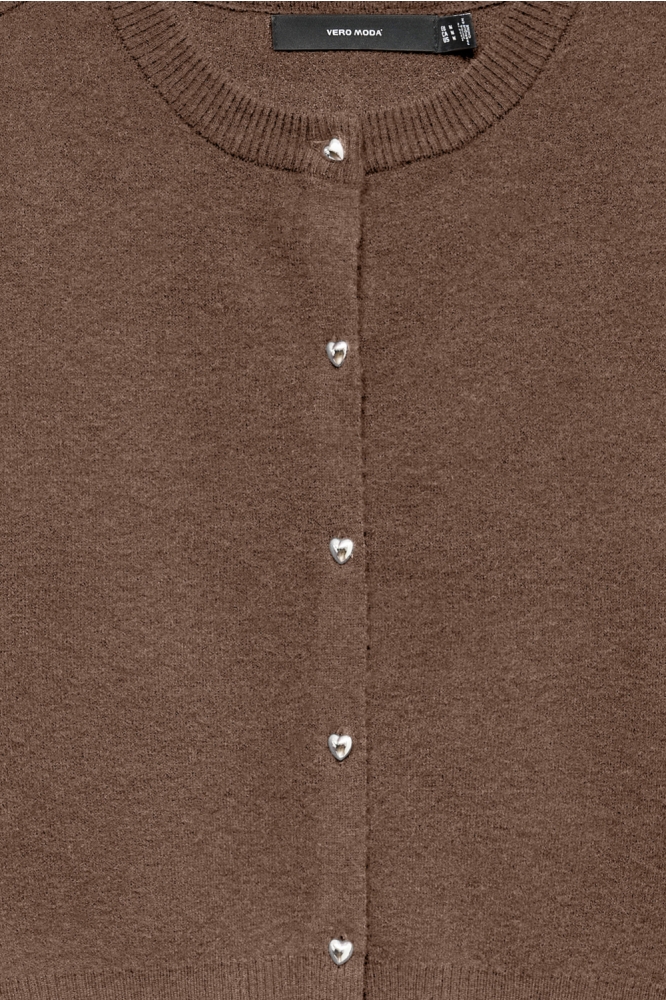 Vero Moda bruine dames vest | Kleurstaal