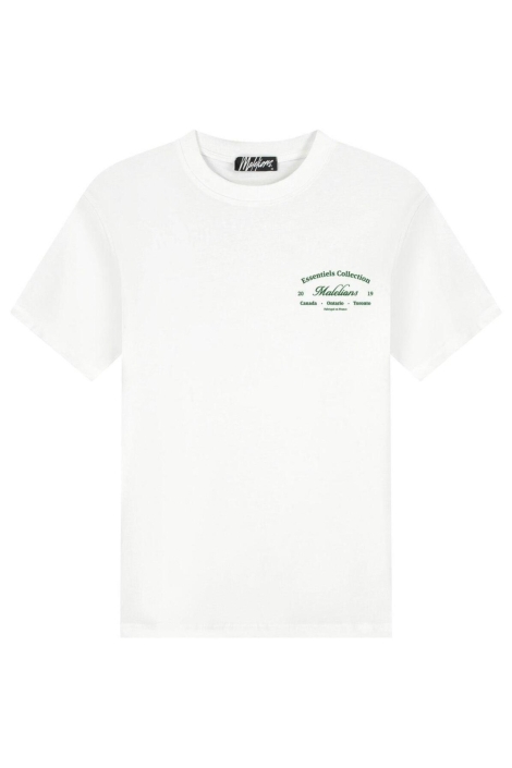 Malelions witte heren t-shirt | Vooraanzicht