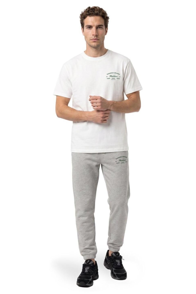 Malelions witte heren t-shirt | Model