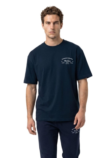 Malelions T-shirt MARINA T SHIRT MMA50026049 NAVY