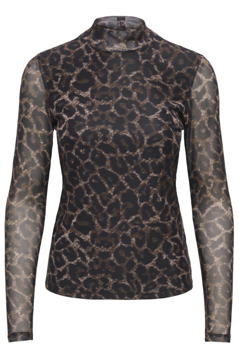 Only bruine dames top | Vooraanzicht