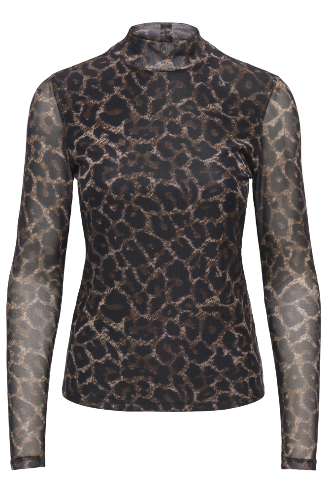 Only bruine dames top | Vooraanzicht