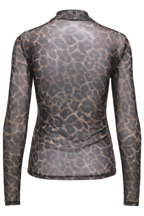 Only bruine dames top | Achteraanzicht