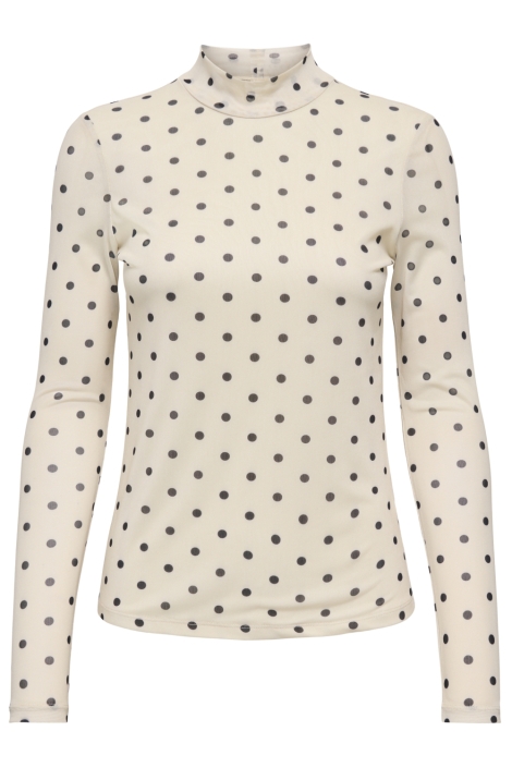 Only beige dames top | Vooraanzicht