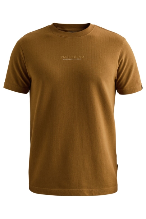 PME legend gele heren t-shirt | Vooraanzicht