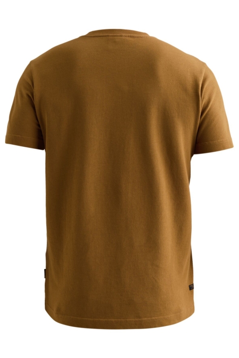 PME legend gele heren t-shirt | Achteraanzicht