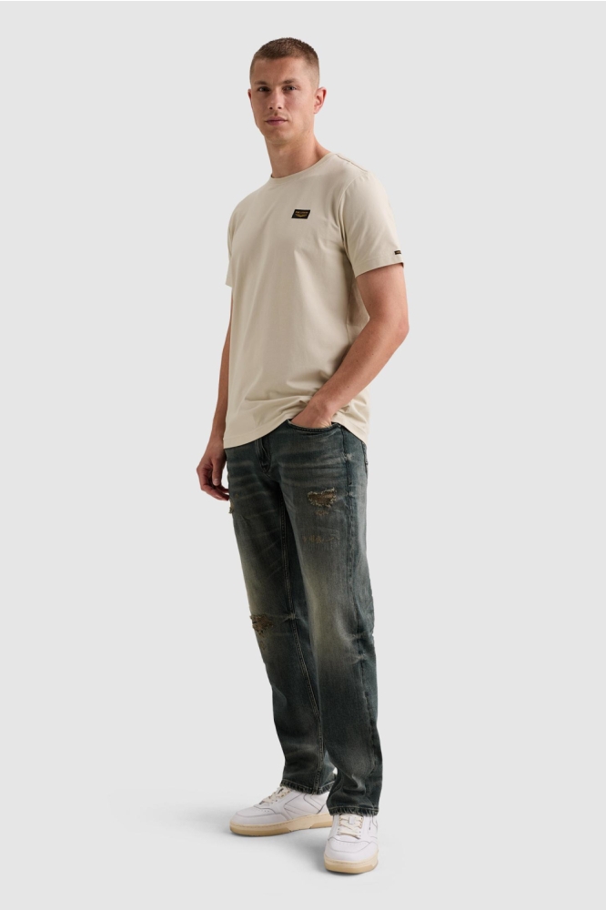 PME legend beige heren t-shirt | Model